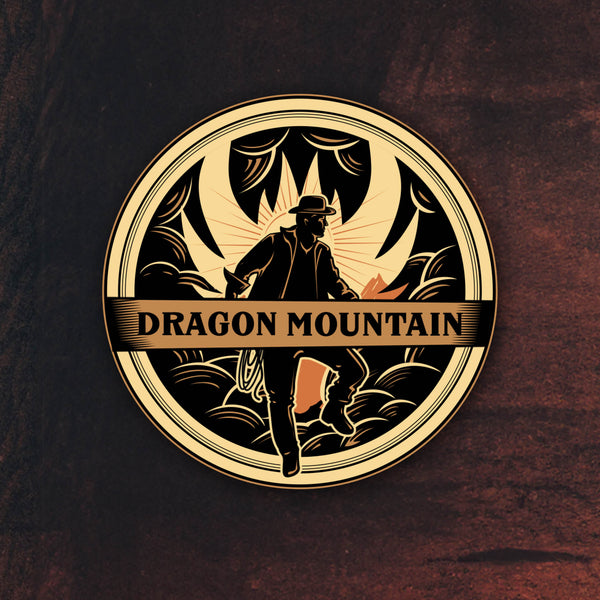 Dragon Mountain Sticker