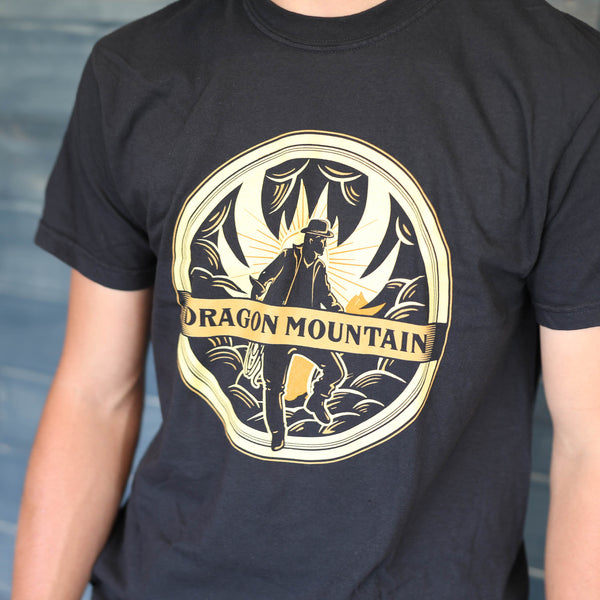 T-Shirt: Dragon Mountain (Black)