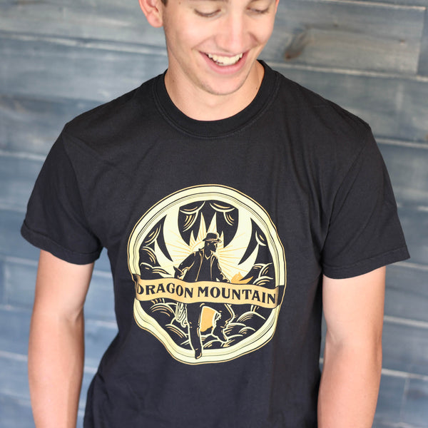 T-Shirt: Dragon Mountain (Black)