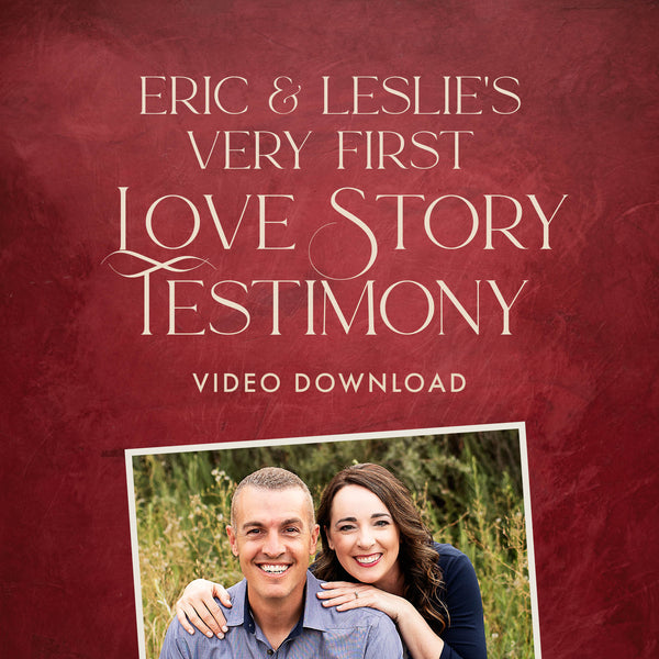 Eric and Leslie's Very First Love Story Testimony (VIDEO DOWNLOAD)